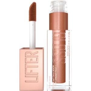 imageMaybelline New York Lifter Gloss Hydrating Lip Gloss with Hyaluronic Acid Taffy Sheer Berry 1 CountBRONZE