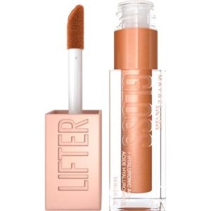imageMaybelline New York Lifter Gloss Hydrating Lip Gloss with Hyaluronic Acid Taffy Sheer Berry 1 CountGOLD