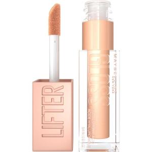 imageMaybelline New York Lifter Gloss Hydrating Lip Gloss with Hyaluronic Acid Taffy Sheer Berry 1 CountSUN