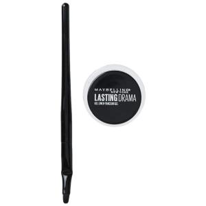 imageMaybelline New York Makeup Eyestudio Lasting Drama Gel Eye Liner Blackest Black Waterproof 0106 OuncePack of 1954 CHARCOAL