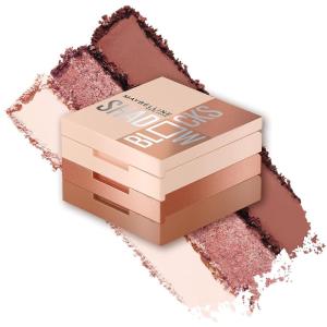 imageMaybelline New York Shadow Blocks Shadow Blocks Eyeshadow Palette Stacked Eye Shadow Trio Broadway ampamp Prince St 008 oz10 82ND  PARK AVE