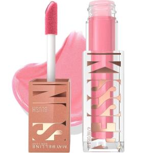 imageMaybelline Sunkisser MultiUse Liquid Blush and Bronzer Blendable Longwear Glowy Make Up Blazing Blush 1 CountBlazing Blush