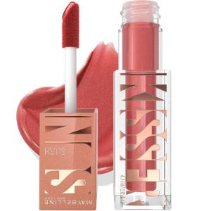 imageMaybelline Sunkisser MultiUse Liquid Blush and Bronzer Blendable Longwear Glowy Make Up Blazing Blush 1 CountCity Sizzle