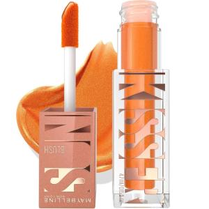 imageMaybelline Sunkisser MultiUse Liquid Blush and Bronzer Blendable Longwear Glowy Make Up Blazing Blush 1 CountRooftop Views