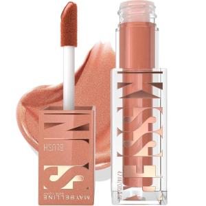 imageMaybelline Sunkisser MultiUse Liquid Blush and Bronzer Blendable Longwear Glowy Make Up Blazing Blush 1 CountShades On