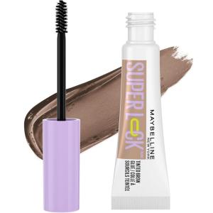 imageMaybelline Super Lock Brow Glue Eyebrow Gel Lightweight and Waterproof Tinted Brow Gel For Up To 24HR Hold Black 1 Count253 Taupe