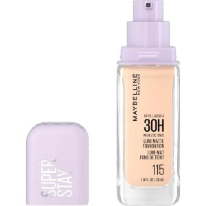 imageMaybelline Super Stay LumiMatte Foundation Lightweight and Buildable Full Coverage Foundation Makeup For Up To 30HR Wear 368 1 Count115  Cool