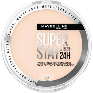imageMaybelline Super Stay Up to 24HR Hybrid PowderFoundation MediumtoFull Coverage Makeup Matte Finish 340 1 CountSUPERSTAY POWDER 102
