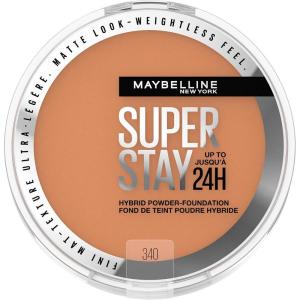 imageMaybelline Super Stay Up to 24HR Hybrid PowderFoundation MediumtoFull Coverage Makeup Matte Finish 340 1 CountSUPERSTAY POWDER 340