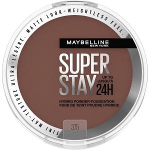 imageMaybelline Super Stay Up to 24HR Hybrid PowderFoundation MediumtoFull Coverage Makeup Matte Finish 340 1 CountSUPERSTAY POWDER 375
