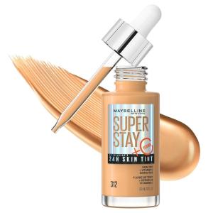 imageMaybelline Super Stay Up to 24HR Skin Tint Radiant LighttoMedium Coverage Foundation Makeup Infused With Vitamin C 310 1 Count312