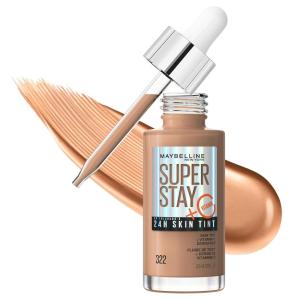 imageMaybelline Super Stay Up to 24HR Skin Tint Radiant LighttoMedium Coverage Foundation Makeup Infused With Vitamin C 310 1 Count322