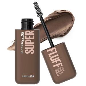 imageMaybelline Superfluff Volumizing Brow Mousse All Day Tinted Brow Gel For Soft Full Brows Medium Brown 1 CountMEDIUM BROWN