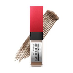 imageMaybelline Tattoo Studio Brow Styling Gel Waterproof Eyebrow Make Up Brow Tint for Up to 36HR Wear Black Brown 1 Count250 BLONDE