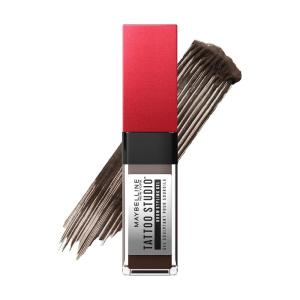 imageMaybelline Tattoo Studio Brow Styling Gel Waterproof Eyebrow Make Up Brow Tint for Up to 36HR Wear Black Brown 1 Count260 DEEP BROWN