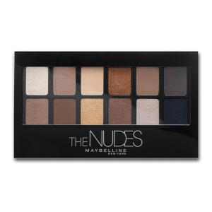 imageMaybelline The Nudes Eyeshadow Palette Makeup 12 Pigmented Matte ampamp Shimmer Shades Blendable Powder 1 CountNudes