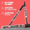 imageMaybelline BuildABrow 2in1 Brow Pen and Sealing Eyebrow Gel Eyebrow Makeup for RealLooking Fuller Brows Soft Brown 1 Count255 SOFT BROWN