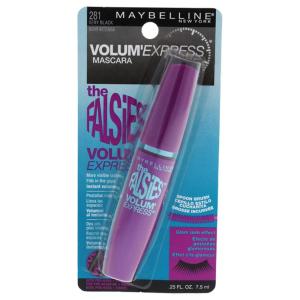 imageMaybelline Volum Express The Falsies Washable Fiber Mascara Volumizing and Separating Make Up Formula Brownish Black 1 CountVERY BLACK