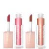 imageMaybelline Lifter Gloss with Hyaluronic Acid Makeup Bundle Lip Gloss Set Includes 1 Nude Lip Gloss in Petal and 1 Pink Lip Gloss in StonePETAL  STONE BUNDLE