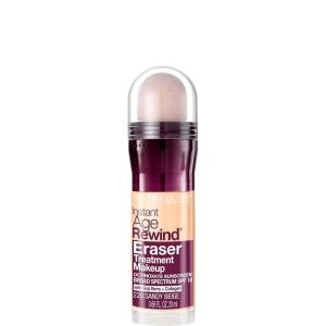 imageMaybelline Instant Age Rewind Eraser Treatment Makeup with SPF 18 Anti Aging Concealer Infused with Goji Berry and Collagen Creamy Ivory 1 Count220 SANDY BEIGE
