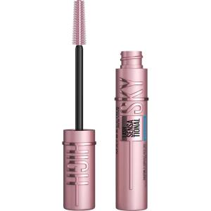 imageMaybelline Lash Sensational Sky High Serum Infused Lash Primer for Mascara Lengthening Thickening Tinted and Washable Formula Soft Black 1 CountBROWNISH BLACK