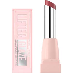 imageMaybelline Lifter Glaze Oil Balm with Hyaluronic Acid and Hydrating Oil Blend Lip Balm with 24HRs of Smooth Moisturizing Shine Rose Bite Sheer Hot PinkBerry Haze