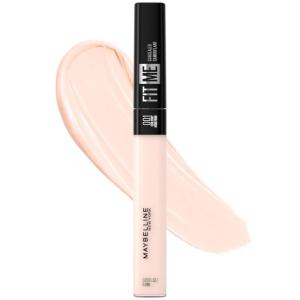 imageMaybelline New York Fit Me Liquid Concealer Makeup Natural Coverage Lightweight Conceals Covers OilFree Light 1 Count Packaging May Vary01 COOL IVORY