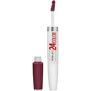 imageMaybelline Super Stay 24 2Step Liquid Lipstick Makeup Long Lasting Highly Pigmented Color with Moisturizing Balm Frozen Rose Mauve Pink 1 Count0 MERLOT ARMOUR