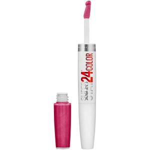 imageMaybelline Super Stay 24 2Step Liquid Lipstick Makeup Long Lasting Highly Pigmented Color with Moisturizing Balm Frozen Rose Mauve Pink 1 Count010 RELIABLE RASPBERRY