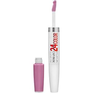 imageMaybelline Super Stay 24 2Step Liquid Lipstick Makeup Long Lasting Highly Pigmented Color with Moisturizing Balm Frozen Rose Mauve Pink 1 Count085 LASTIN LILAC