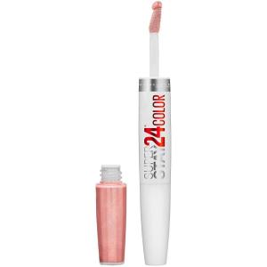 imageMaybelline Super Stay 24 2Step Liquid Lipstick Makeup Long Lasting Highly Pigmented Color with Moisturizing Balm Frozen Rose Mauve Pink 1 Count136 CONSTANT TOAST