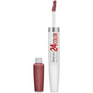 imageMaybelline Super Stay 24 2Step Liquid Lipstick Makeup Long Lasting Highly Pigmented Color with Moisturizing Balm Frozen Rose Mauve Pink 1 Count145 CONSTANT COCOA