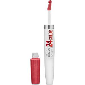 imageMaybelline Super Stay 24 2Step Liquid Lipstick Makeup Long Lasting Highly Pigmented Color with Moisturizing Balm Frozen Rose Mauve Pink 1 Count20 CONTINUOUS CORAL