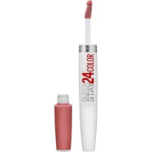 imageMaybelline Super Stay 24 2Step Liquid Lipstick Makeup Long Lasting Highly Pigmented Color with Moisturizing Balm Frozen Rose Mauve Pink 1 Count300 FROSTED MAUVE