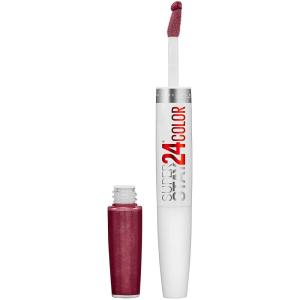 imageMaybelline Super Stay 24 2Step Liquid Lipstick Makeup Long Lasting Highly Pigmented Color with Moisturizing Balm Frozen Rose Mauve Pink 1 Count50 UNLIMITED RAISIN