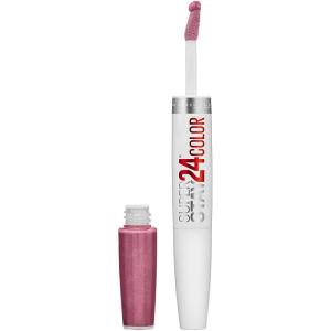 imageMaybelline Super Stay 24 2Step Liquid Lipstick Makeup Long Lasting Highly Pigmented Color with Moisturizing Balm Frozen Rose Mauve Pink 1 Count55 PERPETUAL PLUM
