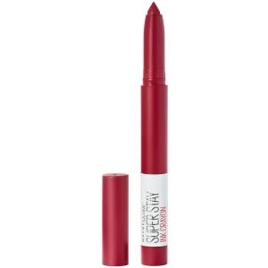 imageMaybelline Super Stay Ink Crayon Lipstick Makeup Precision Tip Matte Lip Crayon with Builtin Sharpener Longwear Up To 8Hrs Make Moves Red Nude 1 Count50 OWN YOUR EMPIRE
