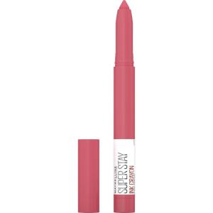 imageMaybelline Super Stay Ink Crayon Lipstick Makeup Precision Tip Matte Lip Crayon with Builtin Sharpener Longwear Up To 8Hrs Make Moves Red Nude 1 Count145 BREAK THE CEILING