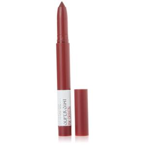 imageMaybelline Super Stay Ink Crayon Lipstick Makeup Precision Tip Matte Lip Crayon with Builtin Sharpener Longwear Up To 8Hrs Make Moves Red Nude 1 Count55 MAKE IT HAPPEN