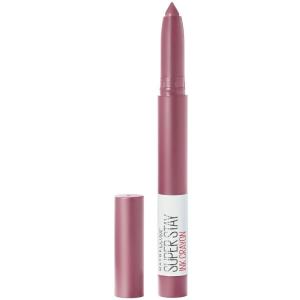 imageMaybelline Super Stay Ink Crayon Lipstick Makeup Precision Tip Matte Lip Crayon with Builtin Sharpener Longwear Up To 8Hrs Make Moves Red Nude 1 Count25 STAY EXCEPTIONAL
