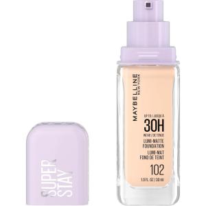imageMaybelline Super Stay LumiMatte Foundation Lightweight and Buildable Full Coverage Foundation Makeup For Up To 30HR Wear 368 1 Count102  Neutral Cool