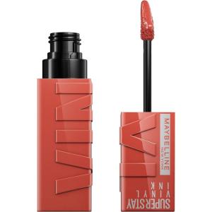 imageMaybelline Super Stay Vinyl Ink Longwear NoBudge Liquid Lipcolor Makeup Highly Pigmented Color and Instant Shine Coy Rose Mauve Nude Lipstick 014 fl oz 1 Count125 KEEN