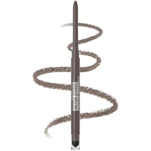 imageMaybelline Tattoo Studio Automatic Gel Pencil Waterproof Eyeliner Blendable Smudge Resistant Matte Eyeliner For Up To 36HR Wear Sleepless SapphireMidnight Mocha Smokey Gray