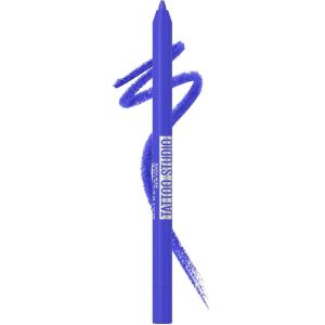imageMaybelline Tattoo Studio Sharpenable Gel Pencil Waterproof Eyeliner LongLasting Eyeliner With Smooth Gel Pigments For Up To 36HR Wear Galactic Cobalt 1 Count819 GALACTIC COBALT