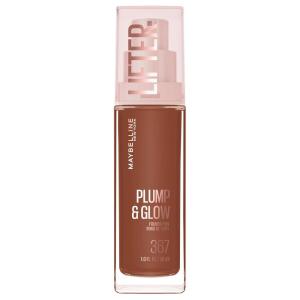 imageMaybelline Lifter Plump amp Glow Foundation Liquid Foundation with 2 Niacinamide  Hyaluronic Acid Plumping and Brightening Face Makeup 220 1 Count367 COOL