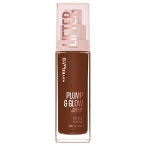 imageMaybelline Lifter Plump amp Glow Foundation Liquid Foundation with 2 Niacinamide  Hyaluronic Acid Plumping and Brightening Face Makeup 220 1 Count373 NEUTRAL