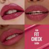imageMAYBELLINE Serum Lipstick Hydrating Lip Makeup with 8HRs of Lip Plumping Moisture with Hyaluronic Acid  Oil Blend Hold The Door Midtone Mauve Matte108 FIT CHECK