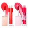 imageMaybelline Lifter Gloss and Lifter Plump Bundle Hydrating Pumping Lip Gloss in Shades Moon and Peach Fever Pack of 2Sweetheart  Red Flag