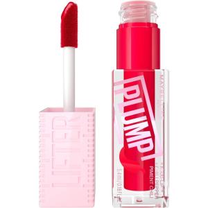 imageMAYBELLINE Lifter Gloss Lifter Plump Plumping Lip Gloss with Chili Pepper and 5 MaxiLip Blush Blaze Sheer Pale Pink 1 Count4 RED FLAG