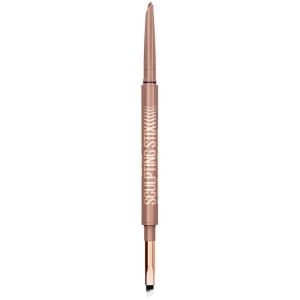 imageMAYBELLINE Sculpting Stix 2in1 Eyeliner Dual Ended Brown Eye Liner With Up to 24HR Wear Smudge and SweatResistant Eye Makeup Formula Smooth Espresso 1 CountHAZY TAUPE